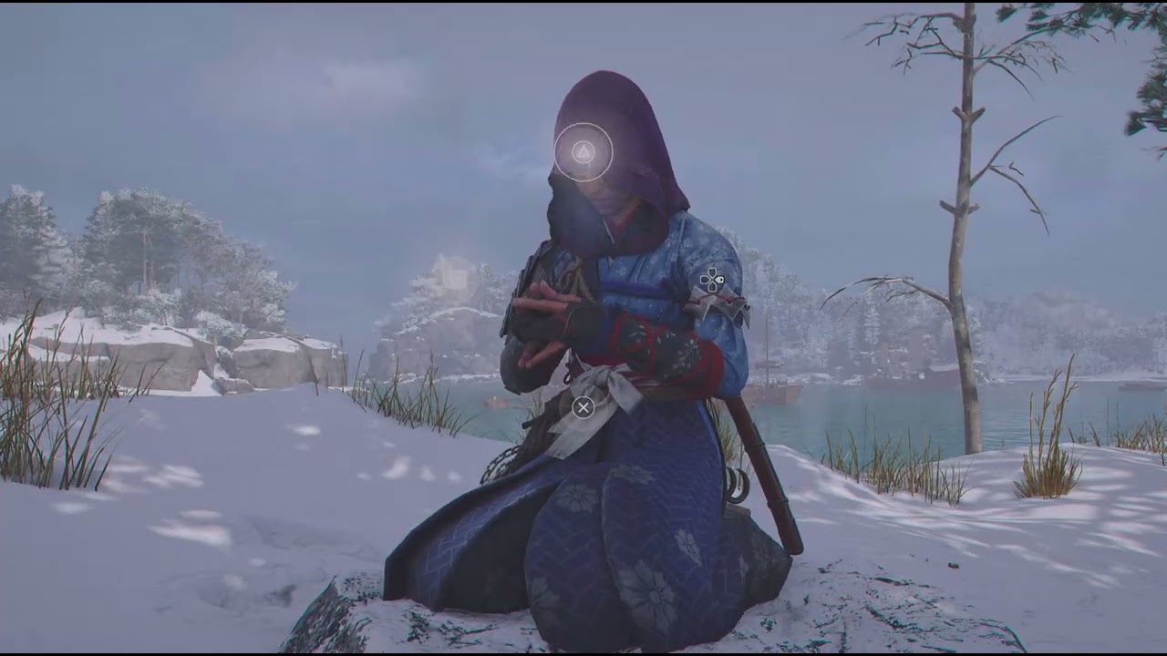 Assassin's Creed Shadows follow the biwa music