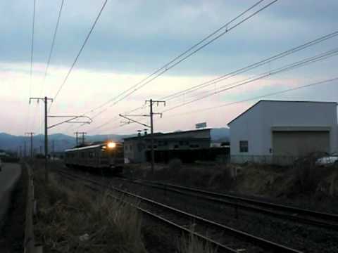 IGRいわて銀河鉄道二戸行き　金田一温泉～斗米通過
