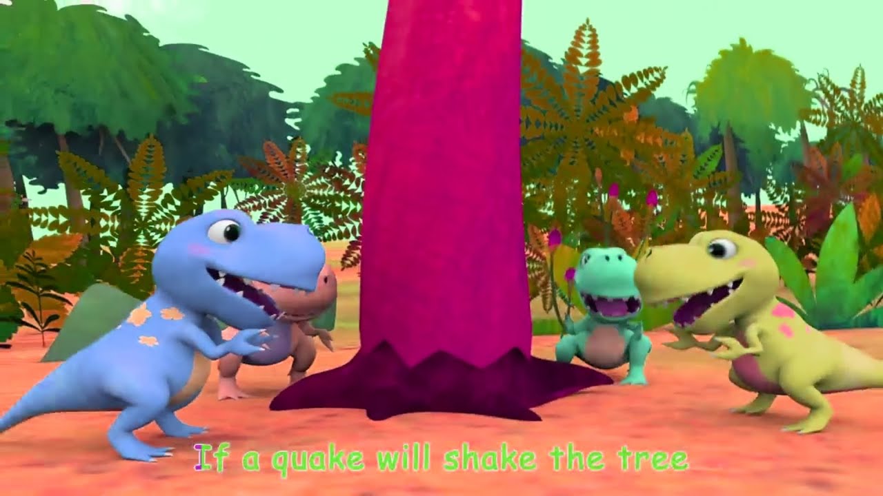 Five Little Dinosaurs Jump All At Once Effects//Sponsored By