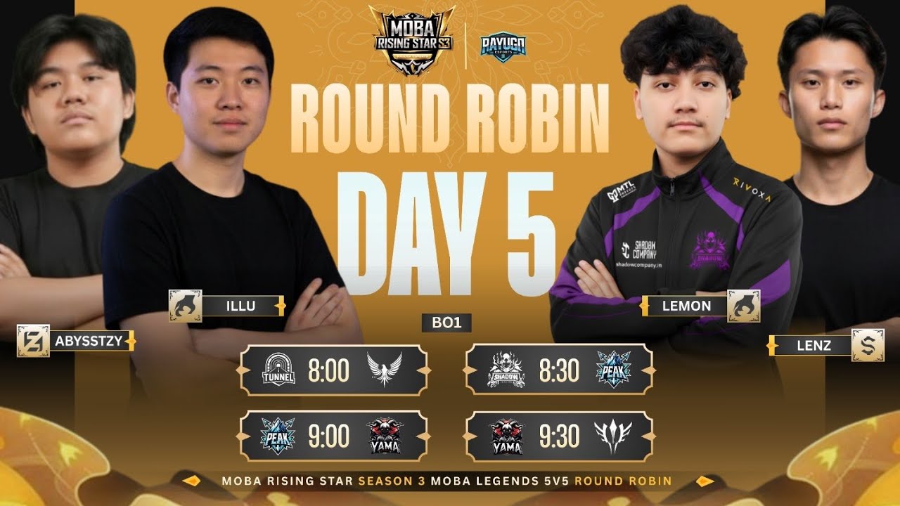 🔴 Moba Rising Star S3 | TOP 8 Day 5 | WIN OR GO HOME – Playoff Fate Decided LIVE