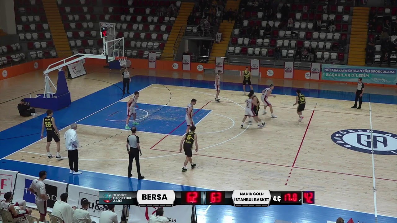 Bersa - Nadir Gold İstanbul Basket TB2L 5. Hafta