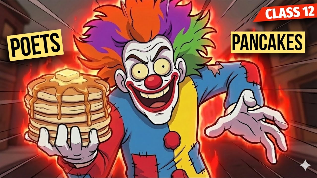 Poets and Pancakes Class 12 Animation | Class 12 Poets and Pancakes