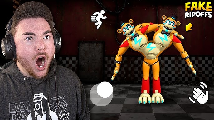 FAKE FNAF SECURITY BREACH MOBILE GAMES (so bad it's hilarious