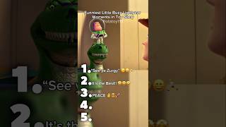 Funniest Little Buzz-Lightyear Moments in Toy Story 👶👨‍🚀🚀🤣(no.4 Rex's Stressin!! 😫😭)