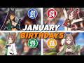 Symboli Kris S, Gran Alegria &amp; More | January Uma Musume Birthdays