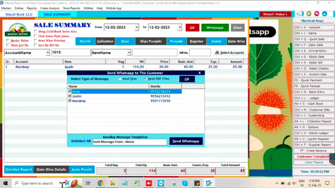 WhatsApp Manual Parchi Solution For Mandi Book____9041327680