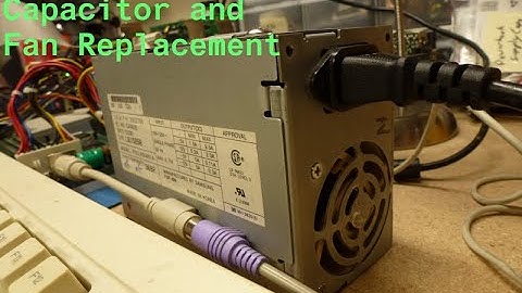 AT Power Supply Recapping, Simple and Quick