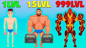 NOOB vs PRO vs HACKER. Evolution Tough Man Gameplay.