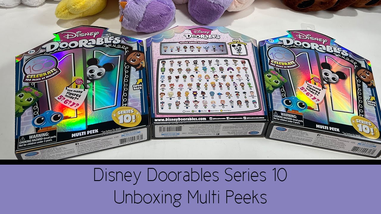 Dolls for Dolls! My First Look at Disney Doorables Series 10! Plus