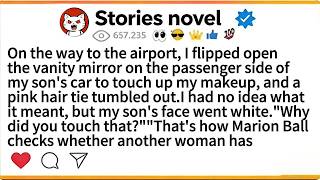Download lagu On the way to the airport, I flipped open the vanity mirror on the passenger side of my son's car to