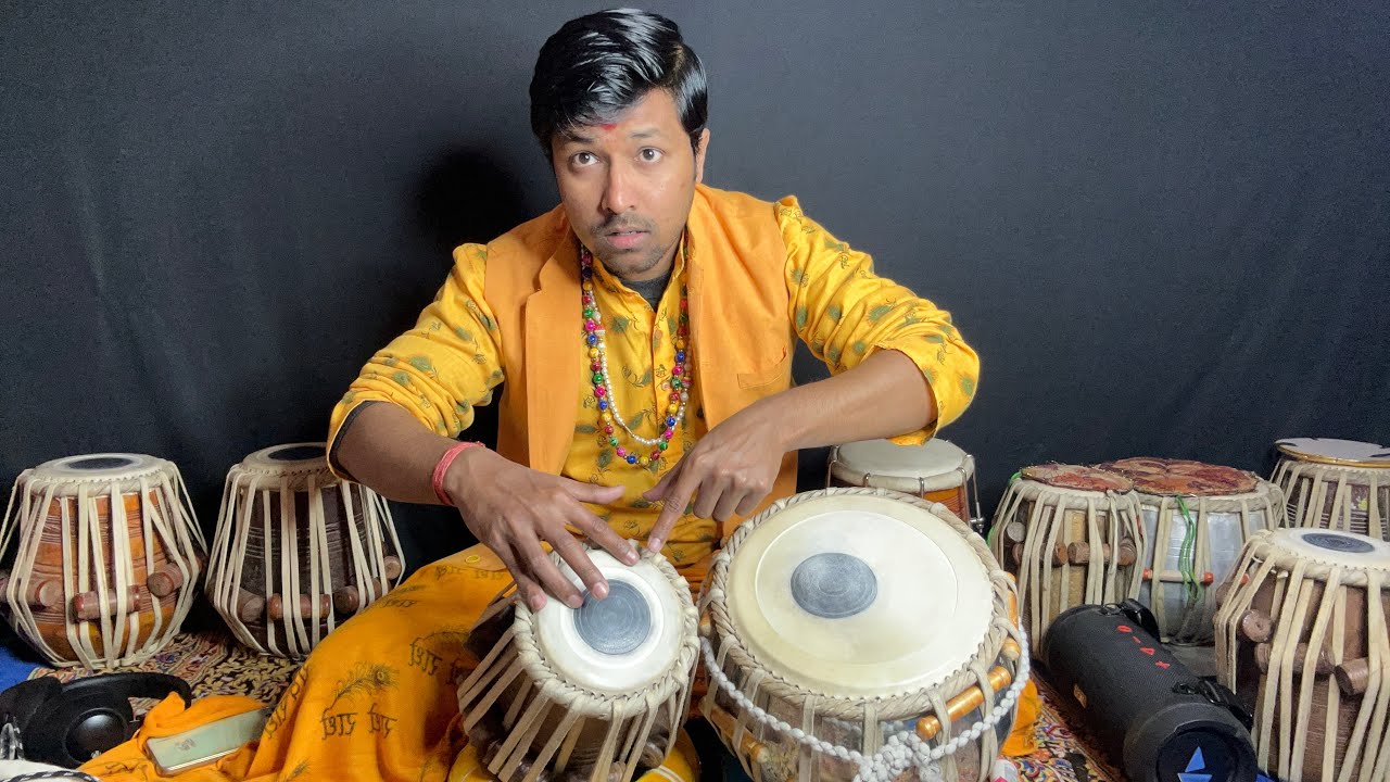 श्री राम जानकी भजन में तबला बजाना सीखें 