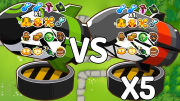 God Boosted Moab Eliminator VS. 5 God Boosted Moab Assassins