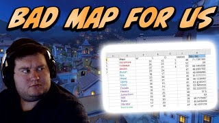 Spawn camping on statistically one of our worst maps
