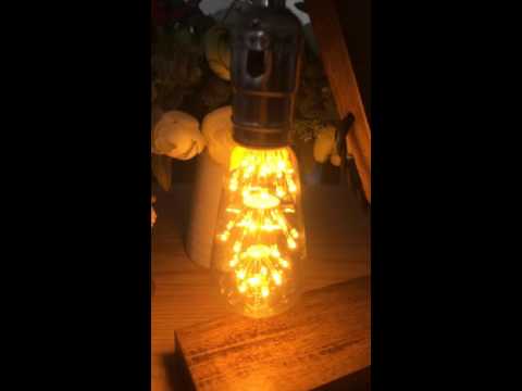 Kiven Vintage Warm White Romantic LED Decorative Light Bulbs for Holiday Christmas Indoor Party