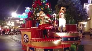 Mickeys Once Upon A Christmastime Parade 2017 - Magic Kingdom (Mickeys Very Merry Christmas Party)