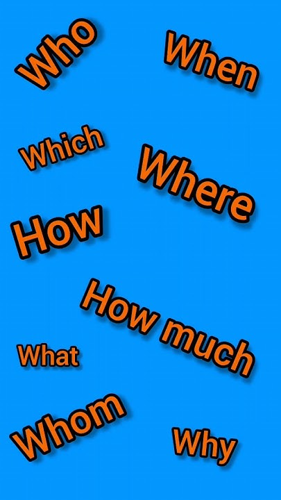 The Words Who When Which Where How How Much What Whom And Why the-words-who-when-which-where-how-how-much-what-whom-and-why