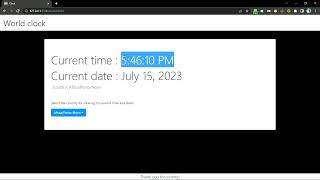 World Clock screenshot 2