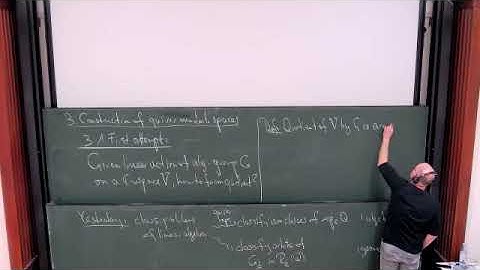 Felix Klein Lectures 2020: Quiver moduli and applications, Markus Reineke (Bochum), Lecture 2