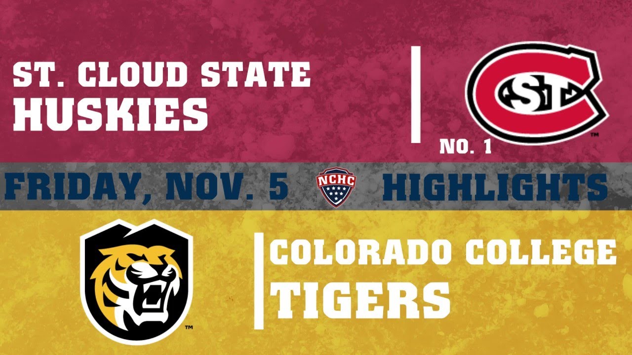 St. Cloud State at Colorado College Highlights 11/5/21 | NCHC Highlights