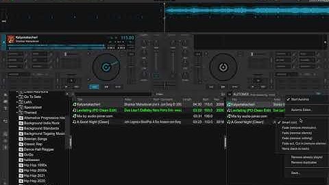 Creating Playlists in Virtual DJ