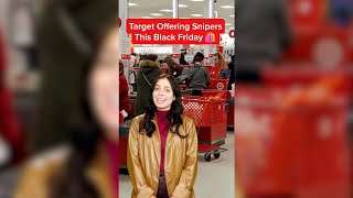 Target Now Offering Snipers To Take Out Other Shoppers For Black Friday