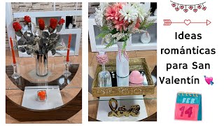 💝IDEAS BONITAS PARA DECORAR LA MESA DE CENTRO PARA SAN VALENTÍN 🎀