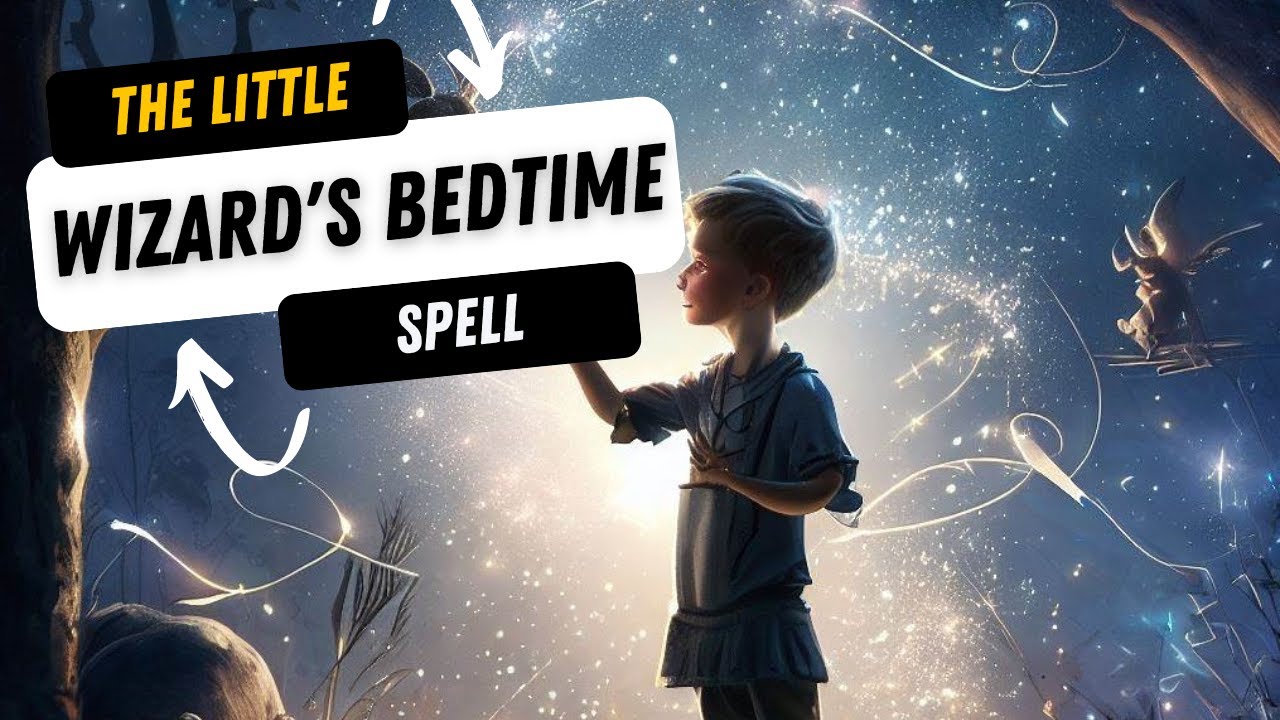 Bedtime story - The Little Wizard's Bedtime Spell - kids bedtime story ...