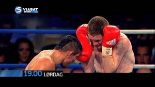 Andreas Evensen vs Philippe Frenois i Nordic Fight Night på Viasat Sport