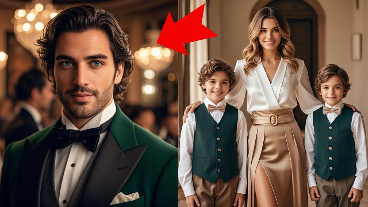 SIETE AÑOS DESPUÉS DE ABANDONARLA, EL MILLONARIO DESCUBRE EL SECRETO MÁS GRANDE: SUS HIJOS