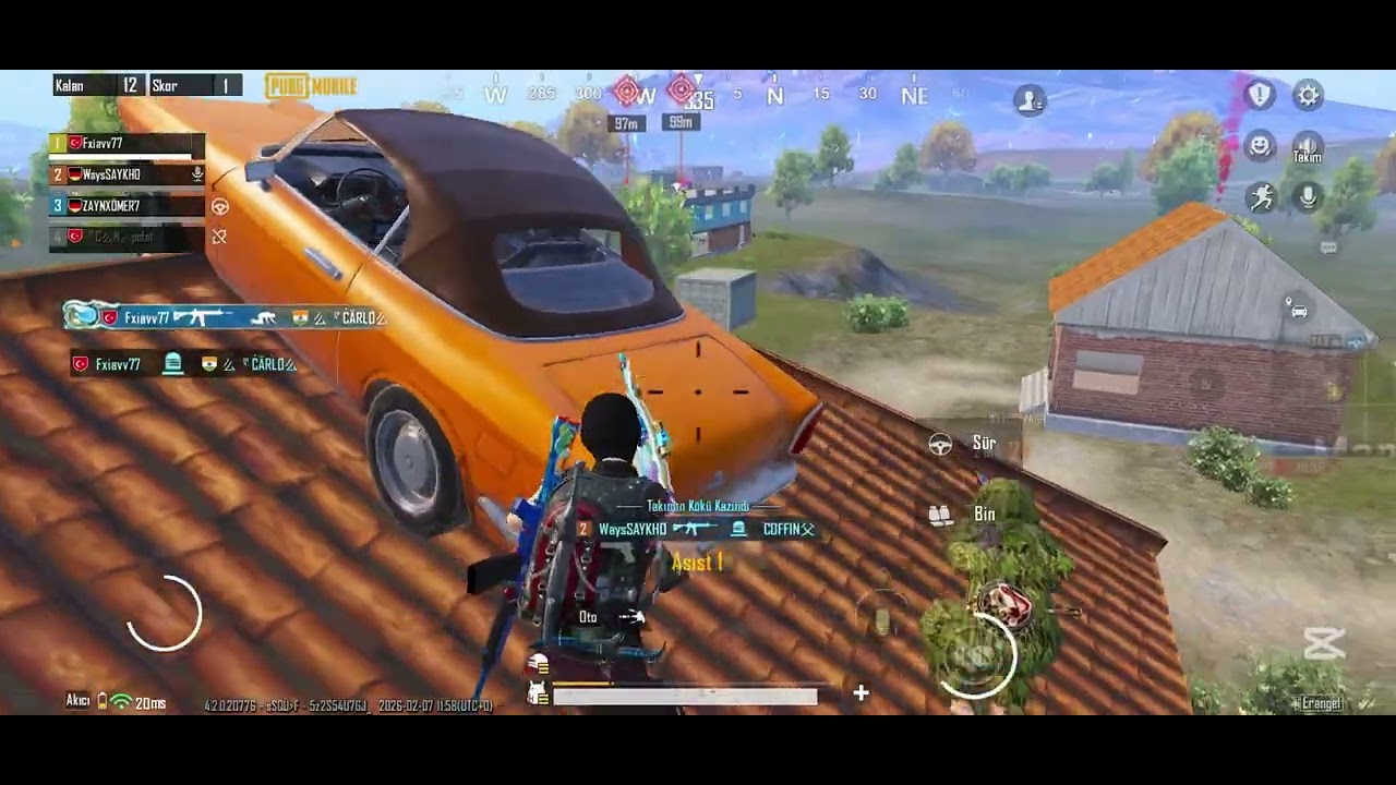 Ekibimle 24 saat boyunca Rank kastık #2 😱 device iPhone 14 pro smooth 120 fps😍 