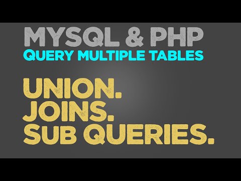 MYSQL Query multiple