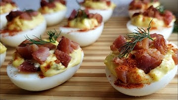Deviled Eggs With Bacon