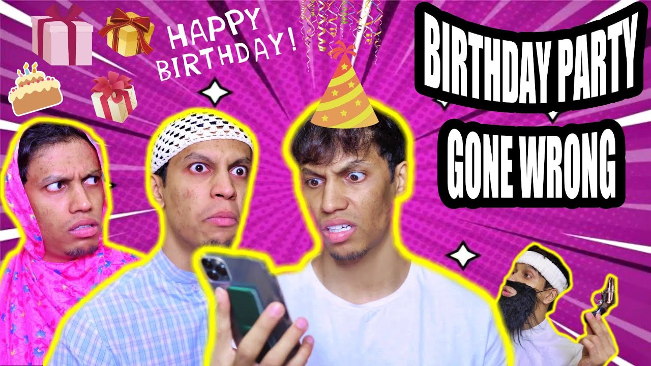 When your friend puts you in trouble on your birthday 😂