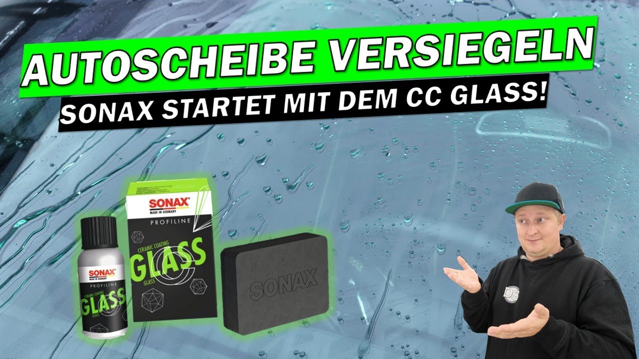 SONAX Neuheit 2025! Überzeugt uns das Sonax Ceramic Coating Glass? Anleitung & erster Test 🔥✨