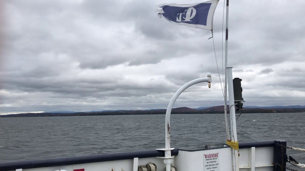 Lake Champlain Ferry Operating Since 1826 New York to Vermont Voyage