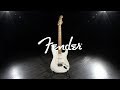 Fender Player Stratocaster MN, Polar White | Gear4music demo