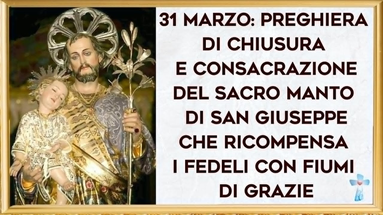sacro manto di s giuseppe