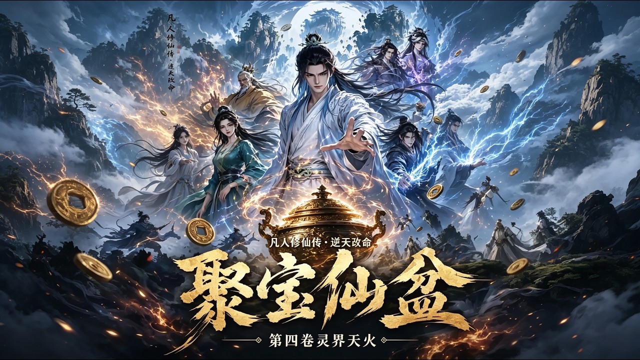 📢新番上线《聚宝仙盆》杂役弟子意外得聚宝盆，下品丹秒变极品，功法