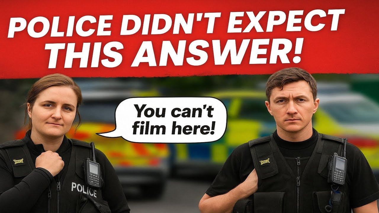 UK Cop Tries to Stop Filming — Instantly Regrets It! - YouTube
