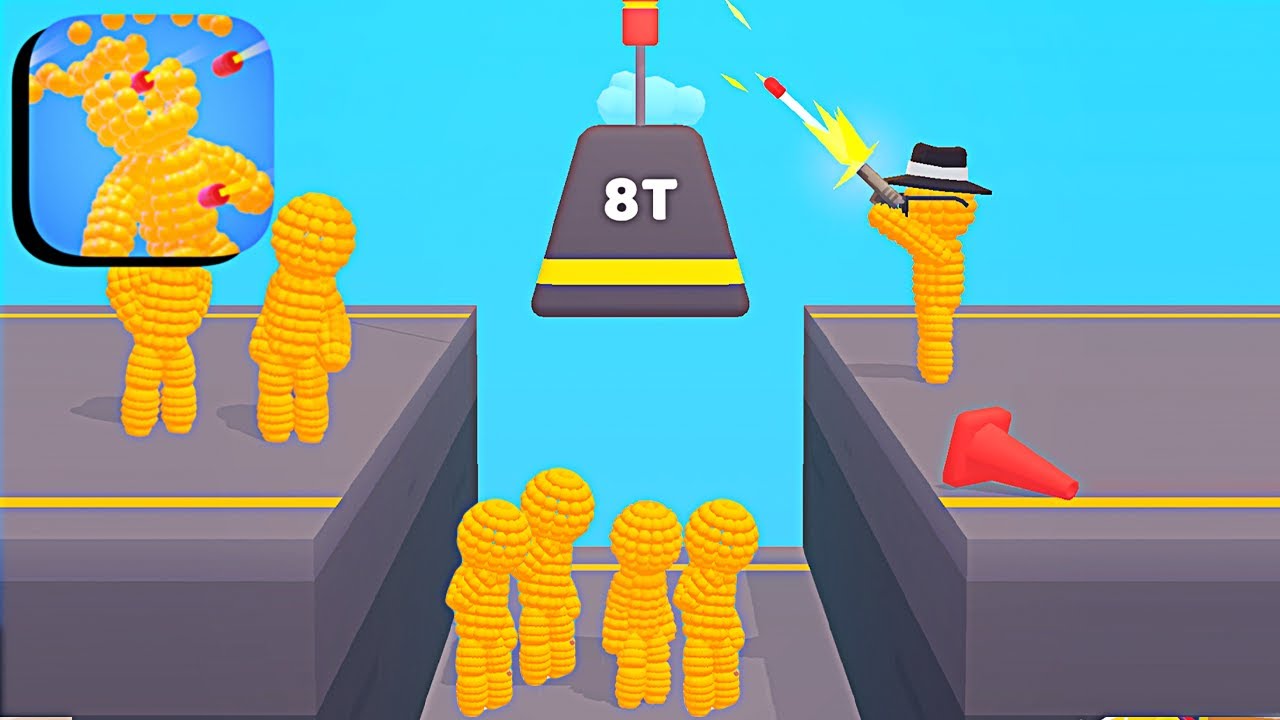 Messy Men - All Levels Gameplay Android,ios (Levels 1-13) - YouTube