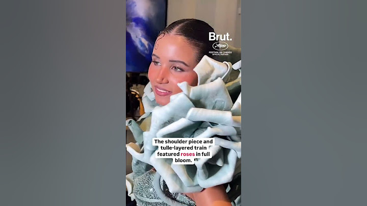 Fashion creator Nancy Tyagi returns to the 2025 Cannes Film Festival in a flower-studded gown.