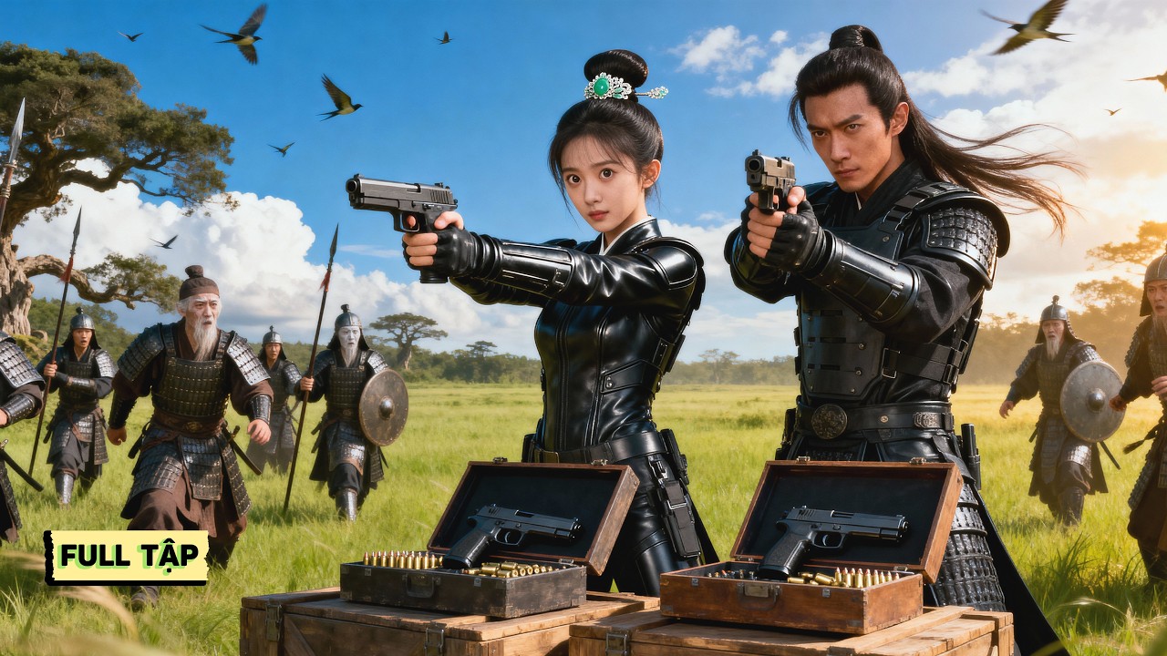 Cô gái xuyên không về cổ đại mang theo vũ trang, cùng thái tử bắn kẻ dịch không trượt phát nào