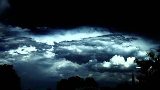 Cool Cumulus - Timelapse Desert Thunderstorm Clouds in Extreme Contrast V11864