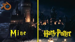 I remade a Harry Potter shot in Blender