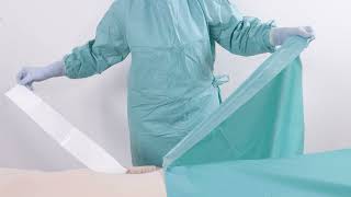 The BARRIER Modular draping concept for Robotic and Laparoscopic interventions – Supine Position