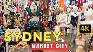 [4K] SYDNEY MARKET CITY |  SYDNEY AUSTRALIA