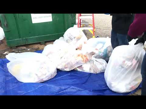 Waste Audit at Saginaw Chippewa Academy pt2of4 6Feb2023