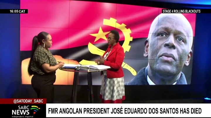 Former Angolan President Jose Eduardo Dos Santos p...