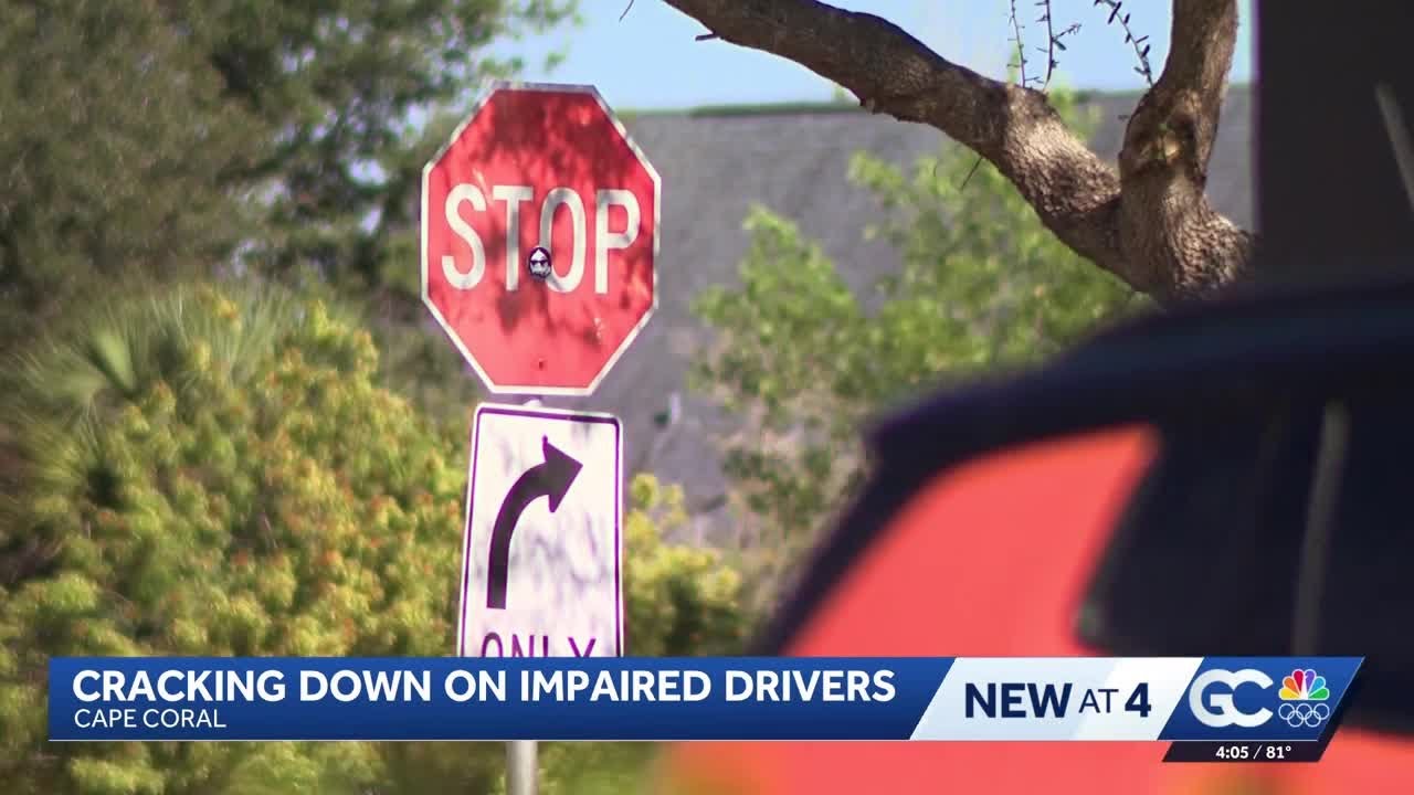 Cape Coral Police Department conducts impaired driving operation