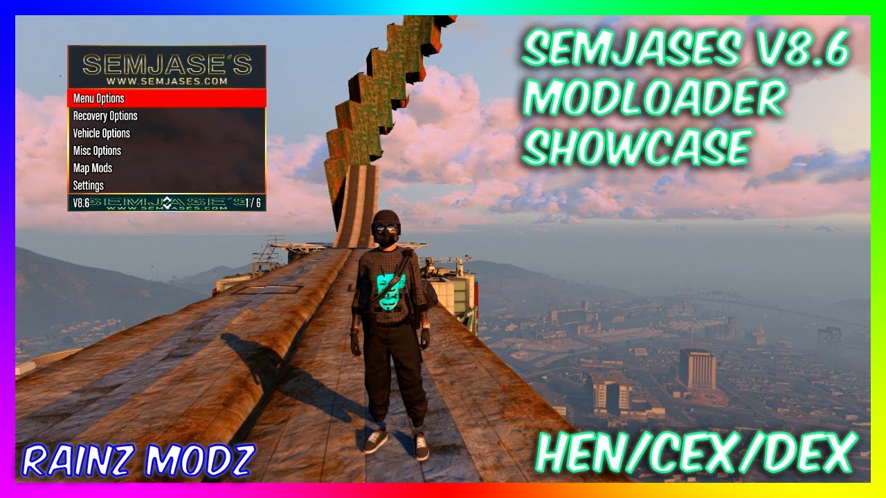 [GTA 5/PS3] NEW SEMJASES V8.6 MODLOADER UPDATE + FREE DOWNLOAD [HEN/CEX/DEX]